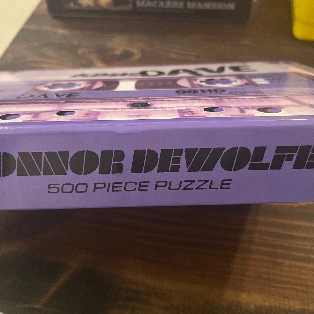 Connor Dewolfe ADHD puzzle, 500 pieces. BRAND NEW!